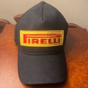 Pirelli Tires Branded Patch Velcro Strap-back (Black)